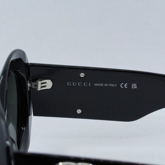 NEW GUCCI GG1647S 007 BLACK GREY SUNGLASSES - Picture 7 of 11